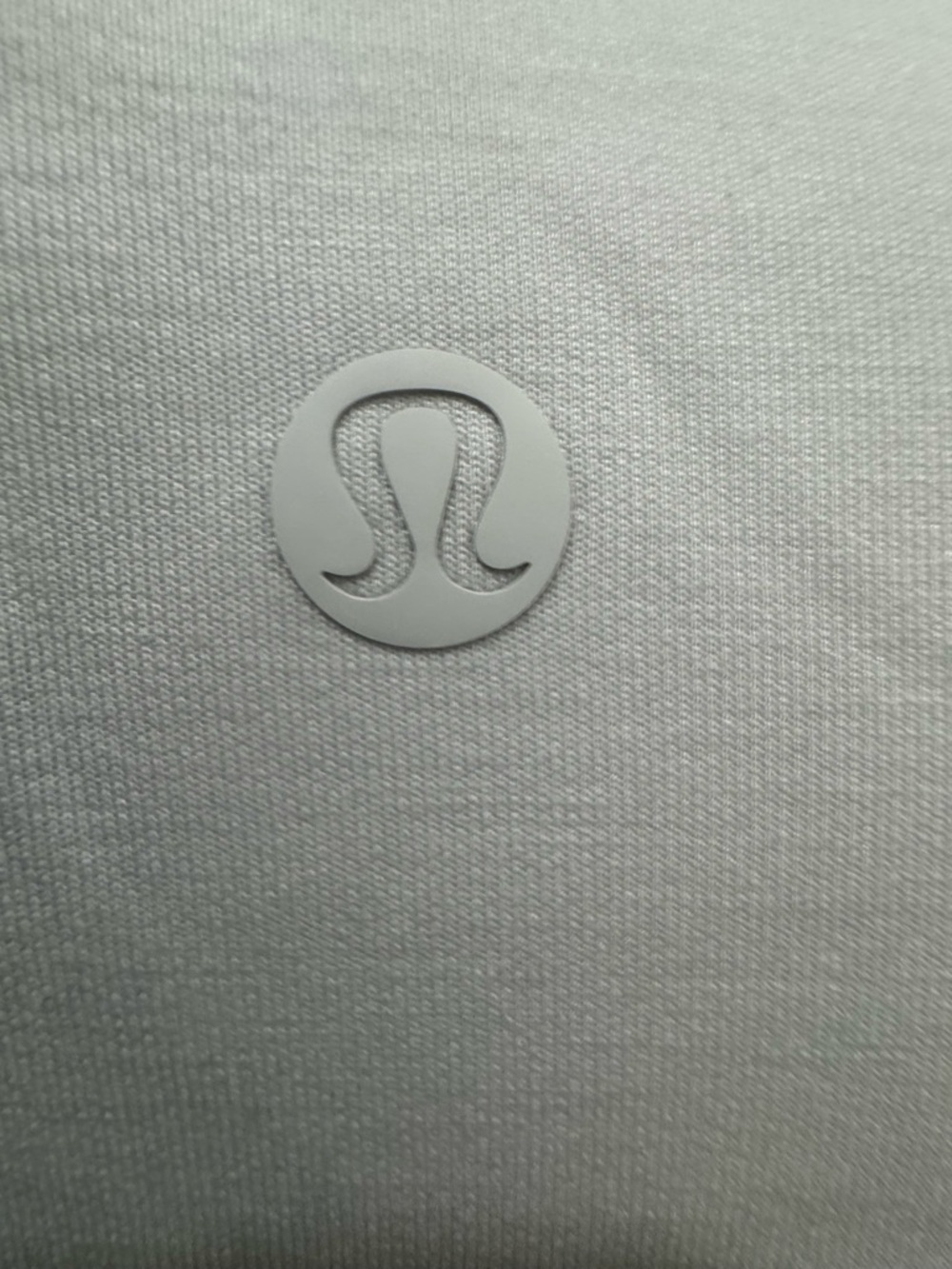 lululemon athletica White Cropped Tee with Elastic Hem - Picture 3 of 4